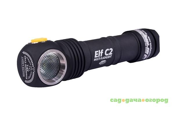 Фото Фонарь Armytek Elf C2 Micro-USB+18650 Cree XP-L