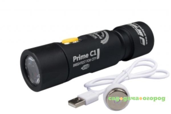 Фото Фонарь Armytek Prime C1 Magnet USB+18350 Cree XP-L