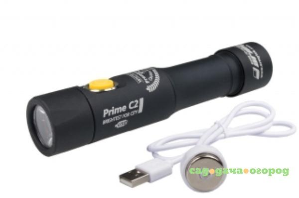 Фото Фонарь Armytek Prime C2 Magnet USB+18650 Cree XP-L