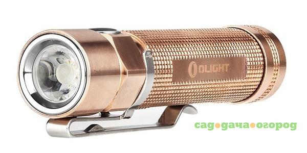 Фото Фонарь Olight S2-CU Copper Baton Limited Edition Raw Copper Cree XM-L2 U2