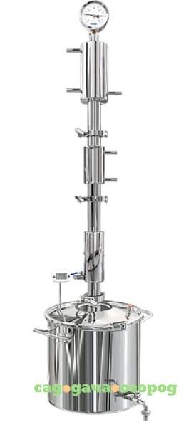 Фото Самогонный аппарат (дистиллятор) Добрый жар Источник 35 литров + кран
