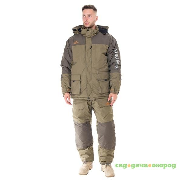 Фото Зимний костюм для рыбалки Yukon Ice (Серый, Breathable) Huntsman