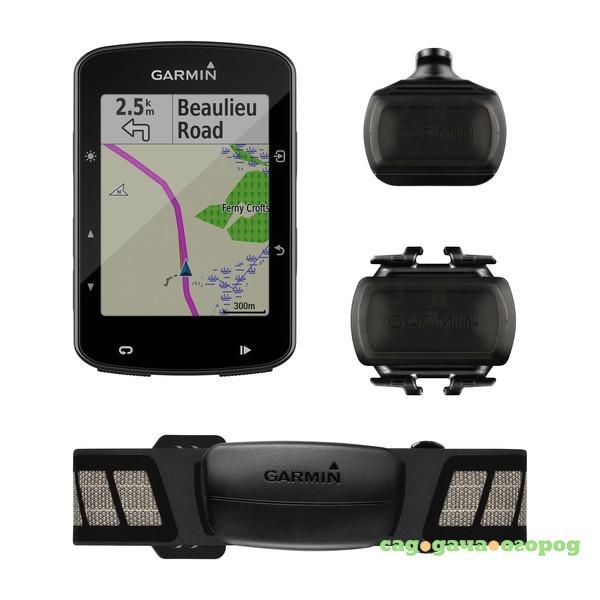 Фото Велосипедный навигатор Garmin Edge 520 PLUS Комплект HRM (010-02083-11)