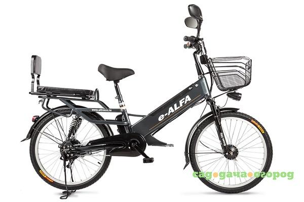 Фото Электровелосипед Eltreco e-ALFA GL matt black