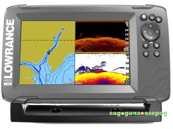 Фото Картплоттер Lowrance HOOK2-7 SplitShot