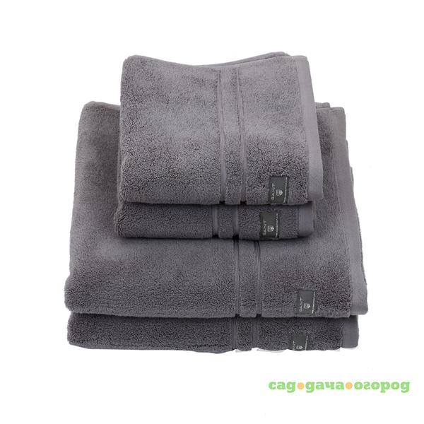 Фото Полотенце Gant Home PREMIUM TERRY 70x140см, серое, 100% хлопок