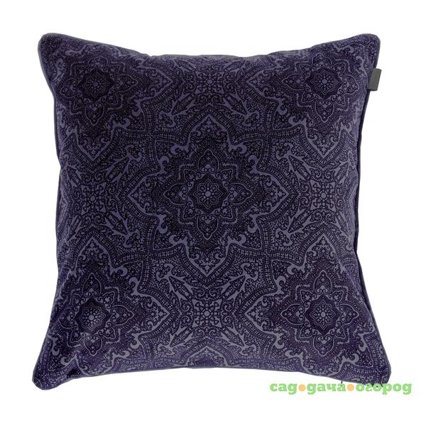 Фото Декоративная наволочка Gant Home VELVET COCO CUSHION 50x50см, синяя