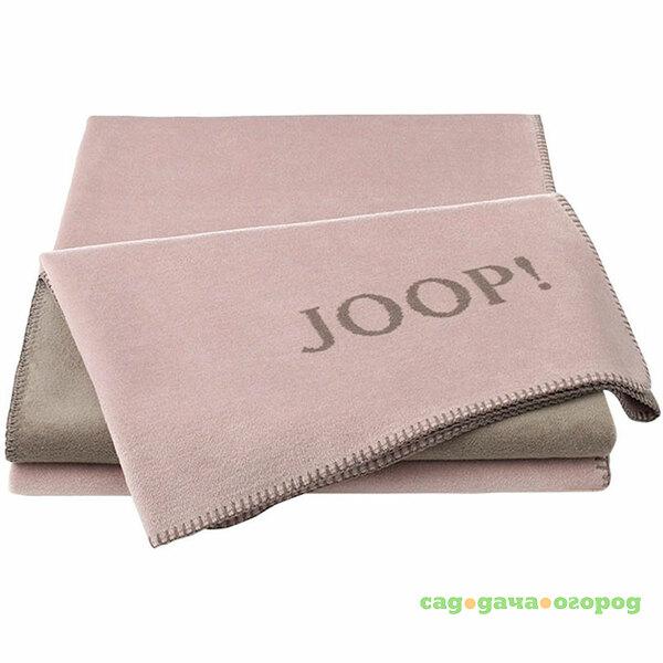 Фото Плед JOOP! NEW CF Lotus-Taupe, 150x200 см., 58% хлопок, 35% акрил, 7% полиэтер