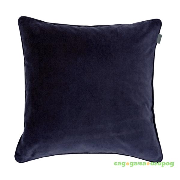 Фото Декоративная наволочка Gant Home VELVET CUSHION 50x50см, синяя