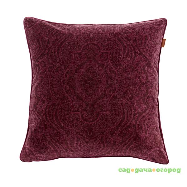 Фото Декоративная наволочка Gant Home TIFFANY VELVET 50x50см, розовая