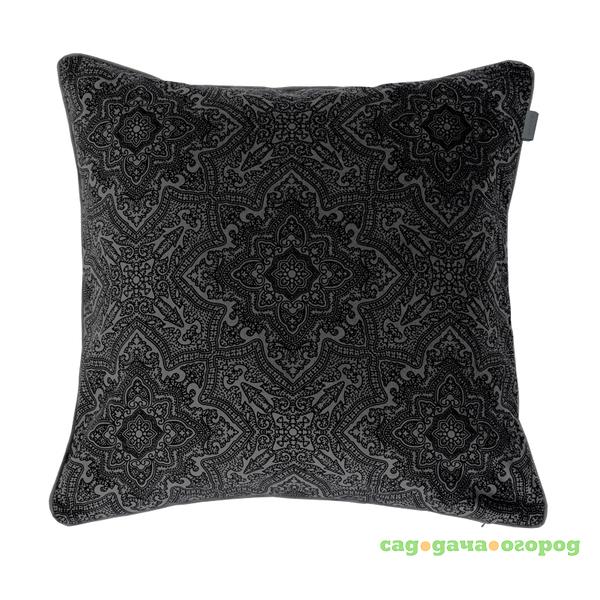 Фото Декоративная наволочка Gant Home VELVET COCO CUSHION 50x50см, антрацит