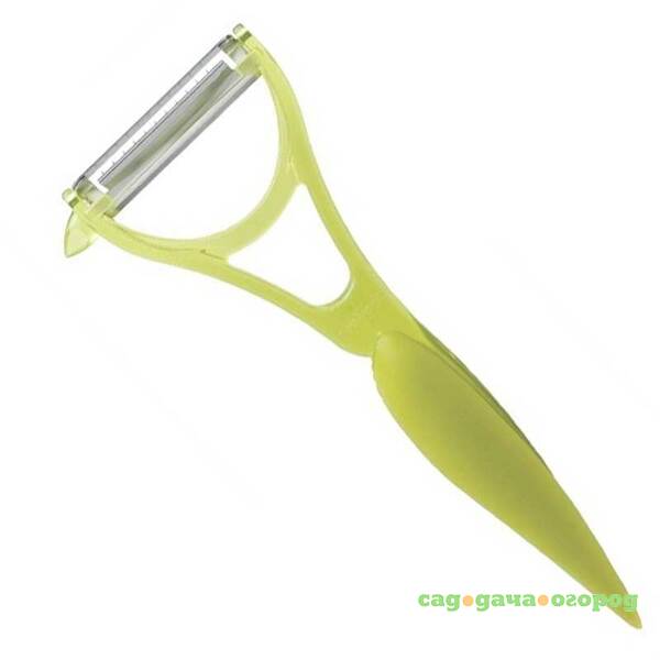 Фото Нож для чистки овощей и фруктов Elios, цвет зеленый