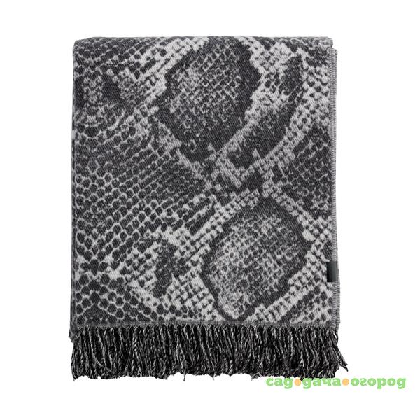 Фото Плед Gant Home SNAKE THROW 130x180см, серый