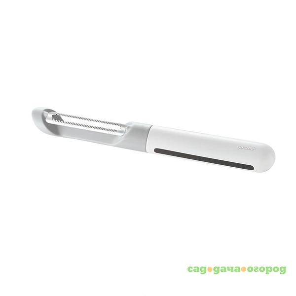 Фото Нож для чистки овощей с пластиковой ручкой Guzzini KITCHEN, черный, сталь