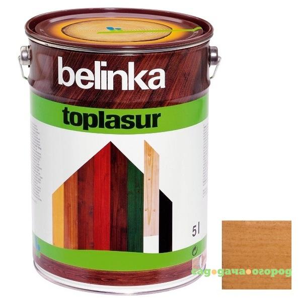 Фото Пропитка для древесины Belinka Toplasur №15 Дуб 5 л