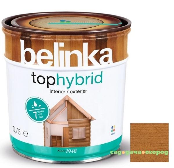 Фото Пропитка для древесины Belinka Tophybrid №16 Орех 0,75 л