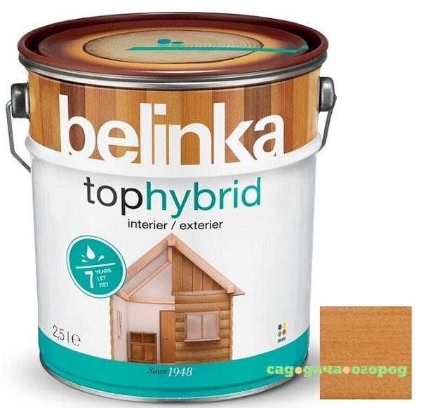 Фото Пропитка для древесины Belinka Tophybrid №15 Дуб 2,5 л