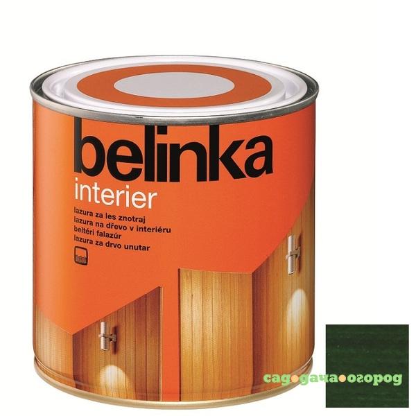 Фото Пропитка для древесины Belinka Interier № 70 Хвойно-зеленый 0,75 л