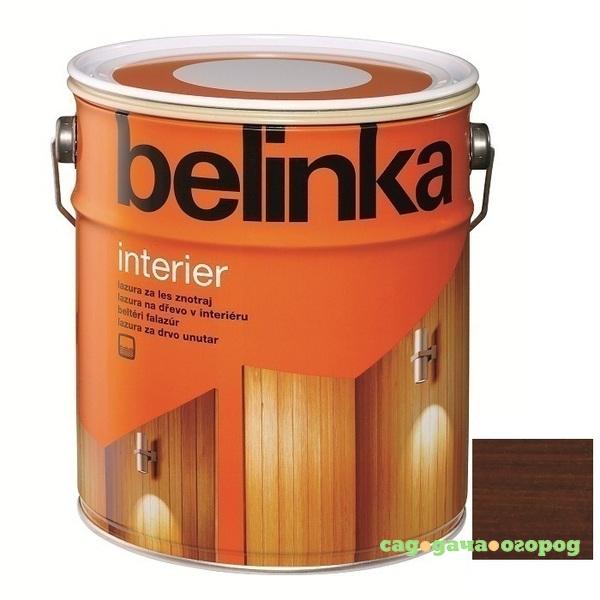 Фото Пропитка для древесины Belinka Interier № 69 Горячий шоколад 2,5 л