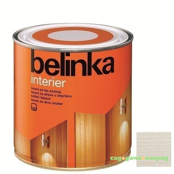 Фото Пропитка для древесины Belinka Interier № 78 Жемчужный 0,75 л