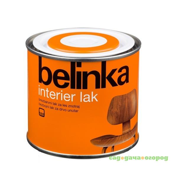 Фото Лак для защиты древесины Belinka Interieer Lak бесцветный 0,2 л