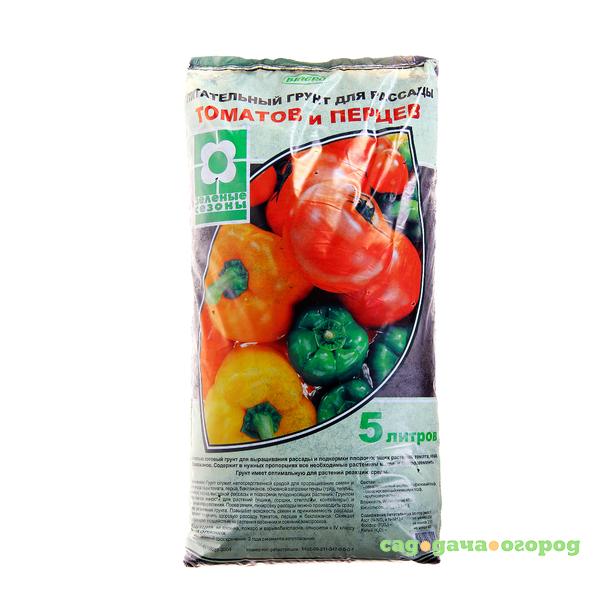 Фото Грунт питательный для рассады томатов 5л Biagro
