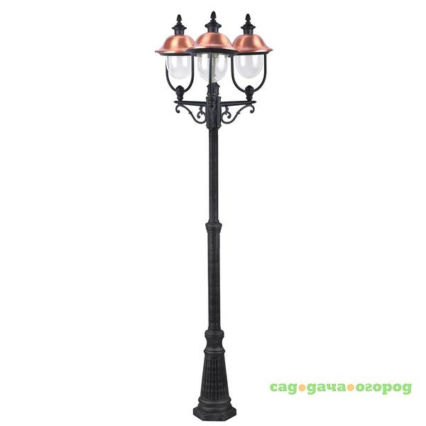 Фото Садово-парковый светильник Arte Lamp Barcelona A1486PA-3BK