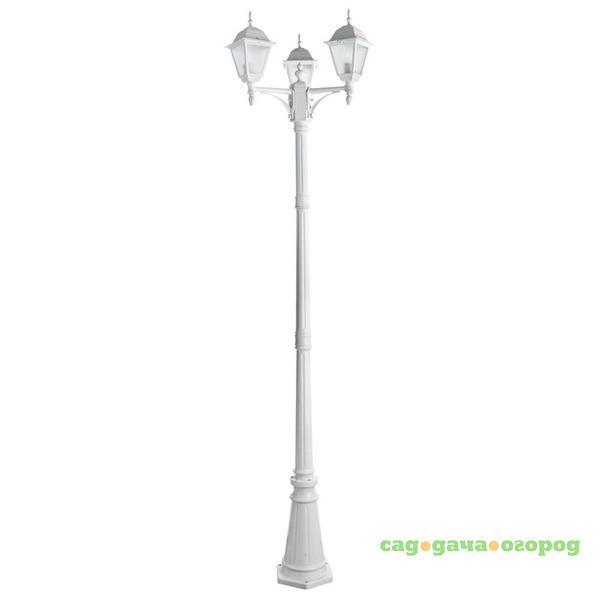 Фото Садово-парковый светильник Arte Lamp Bremen A1017PA-3WH