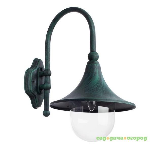 Фото Уличный настенный светильник Arte Lamp Malaga A1082AL-1BG