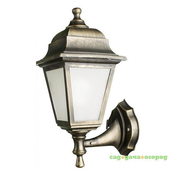 Фото Уличный настенный светильник Arte Lamp Zagreb A1115AL-1BR