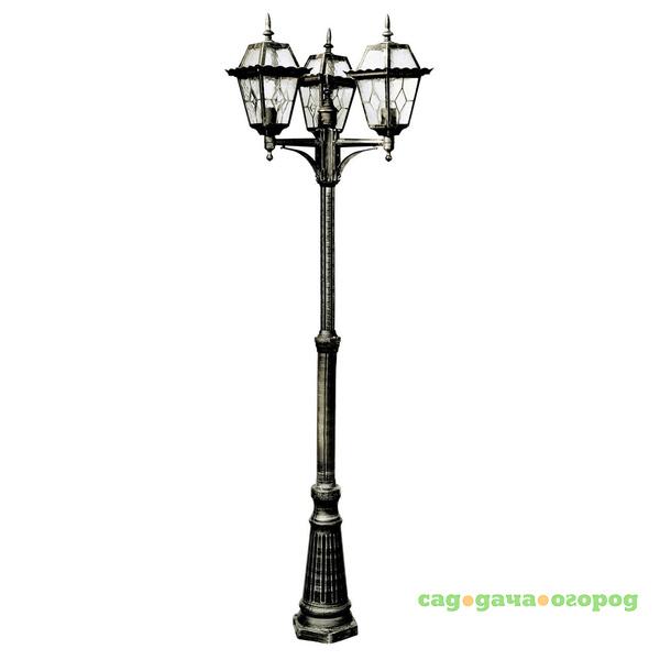 Фото Садово-парковый светильник Arte Lamp Paris A1357PA-3BS