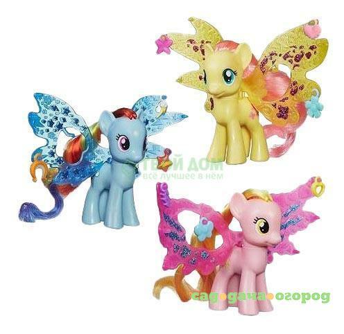 Фото Игровая фигурка Hasbro Пони делюкс с волшебными крыльями mlp (B0358H)