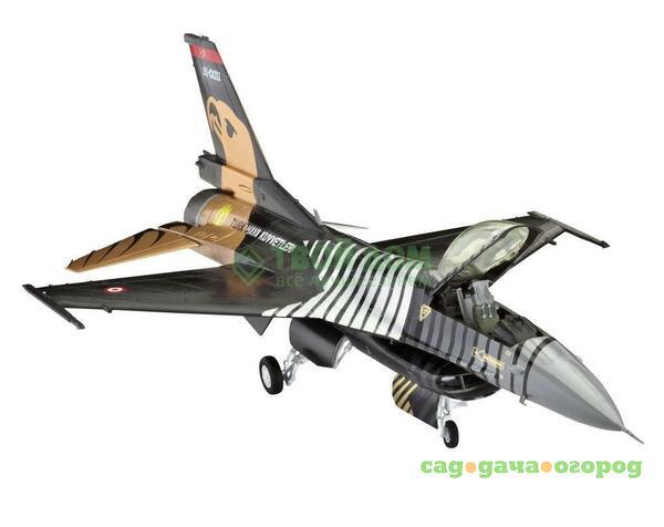 Фото Модель для склеивания Revell Самолет истреб f-16 c solo turk (4844)