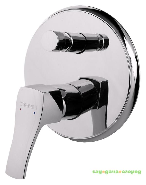 Фото Смеситель для ванны Hansgrohe Metris Classic 31485000