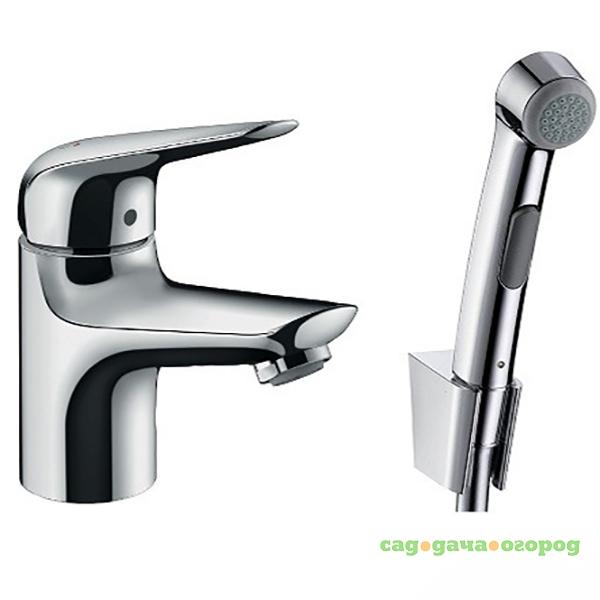 Фото Смеситель для биде Hansgrohe Novus 71144000 с гигиеническим душем