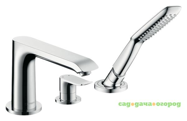 Фото Смеситель для ванны Hansgrohe Metris 31190000