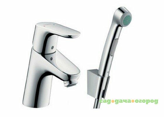 Фото Смеситель для раковины Hansgrohe Focus E2 31926000 с гигиеническим душем