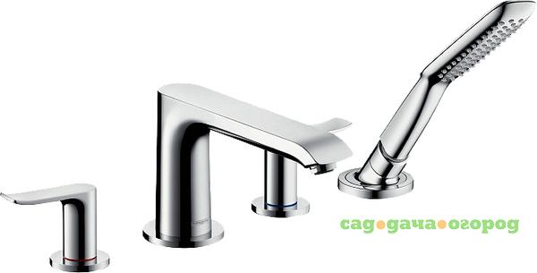 Фото Смеситель для ванны Hansgrohe Metris E 31442000