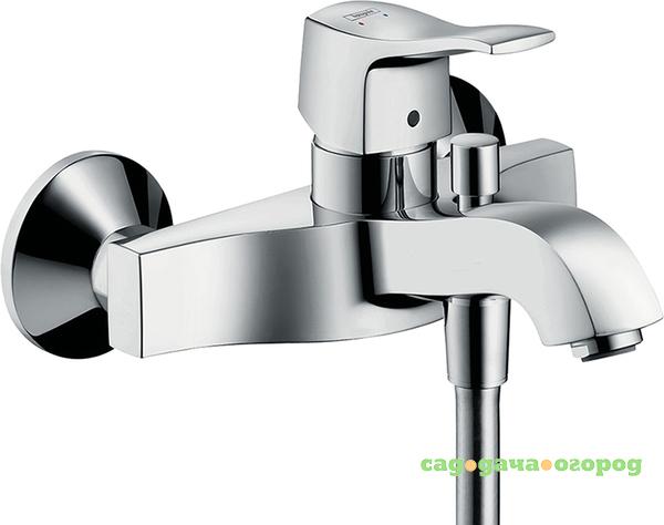 Фото Смеситель для ванны Hansgrohe Metris Classic 31478000