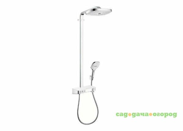 Фото Душевая система Hansgrohe Raindance Select E 300 3jet Showerpipe 27127400