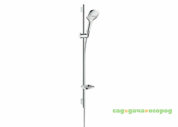 Фото Душевой гарнитур Hansgrohe Raindance Select E 120 / Unica'S Puro 0,90 m 26621000