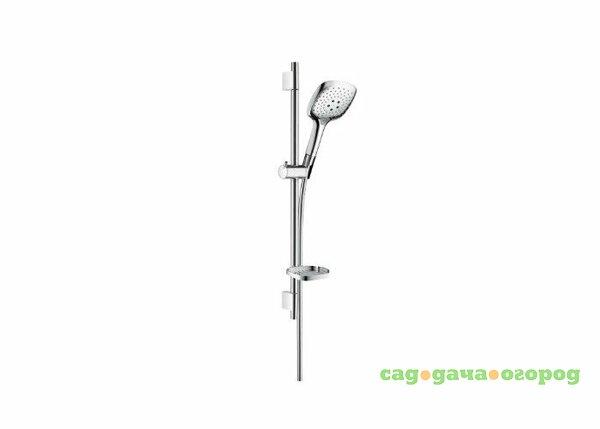 Фото Душевой гарнитур Hansgrohe Raindance Select E 150 3jet/ Unica'S Puro 0,65 m 27856000