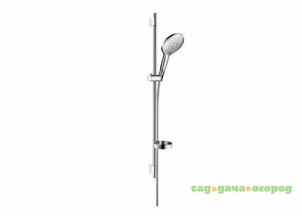 Фото Душевой гарнитур Hansgrohe Raindance Select S150 3 jet/ Unica'S Puro 27803000