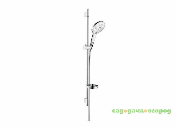 Фото Душевой гарнитур Hansgrohe Raindance Select S150 3 jet/ Unica'S Puro 27803400