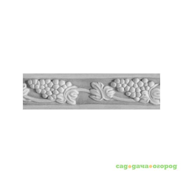 Фото Бордюр Ceramiche Grazia Landscape Grape Sea-Shore 6x26 см