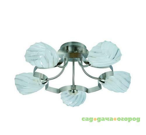 Фото Потолочная люстра IDLamp Martha 601/5PF-MOONWhitechrome