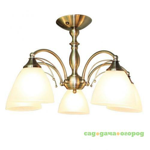 Фото Потолочная люстра IDLamp Milana 273/5PF-Oldbronze