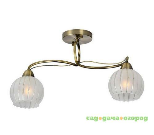 Фото Потолочный светильник IDLamp Brunilda 237/2PF-Oldbronze