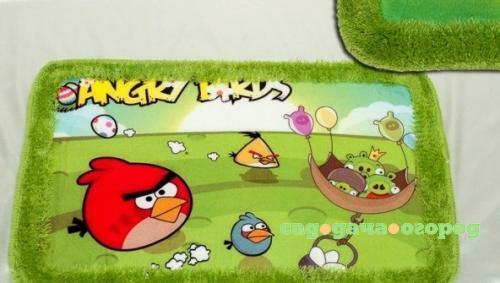 Фото Коврик для ванной tango, ANGRY BIRDS-03, 40*60 см