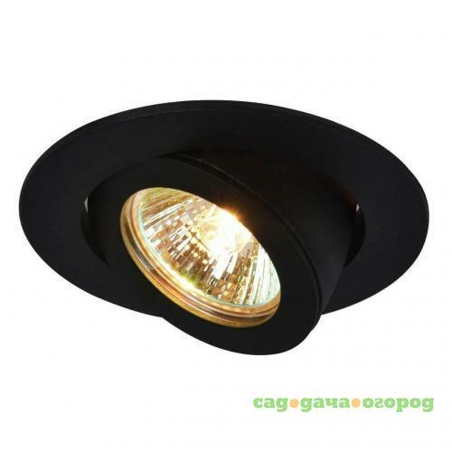 Фото Встраиваемый светильник Arte Lamp Accento A4009PL-1BK